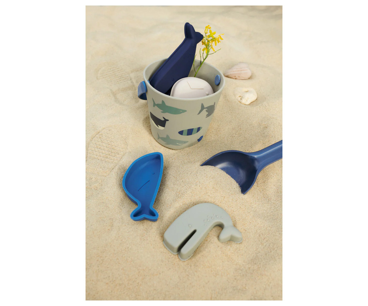 Set de Playa Gilma Shark/Dove Blue