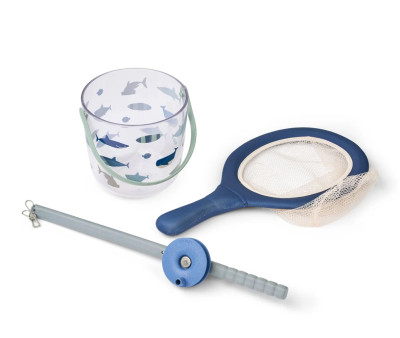 Set de Pesca Cora Crab con Red Shark/Dove Blue