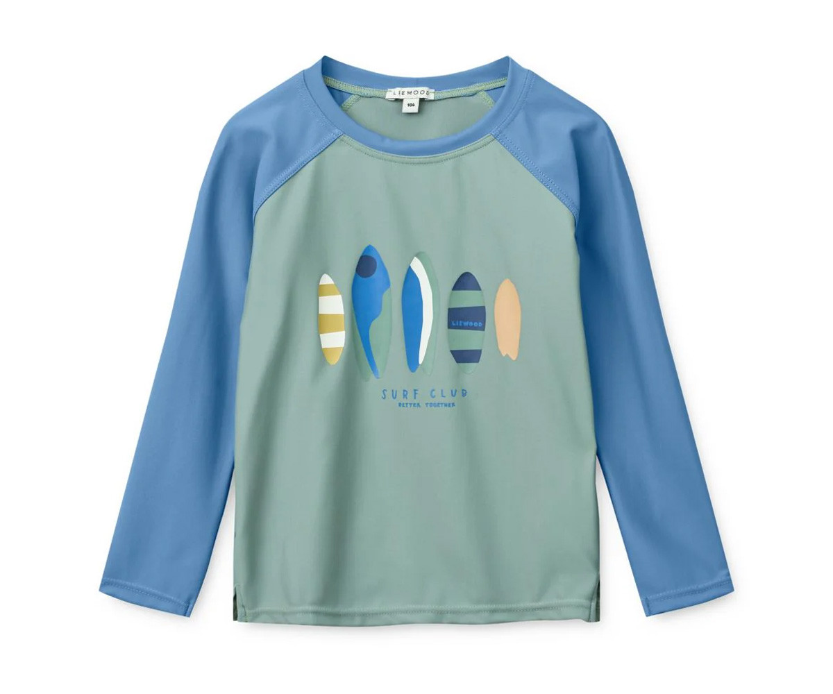 Camiseta de Protección Solar Manga Larga Noah Tee Boards/Light peppermint