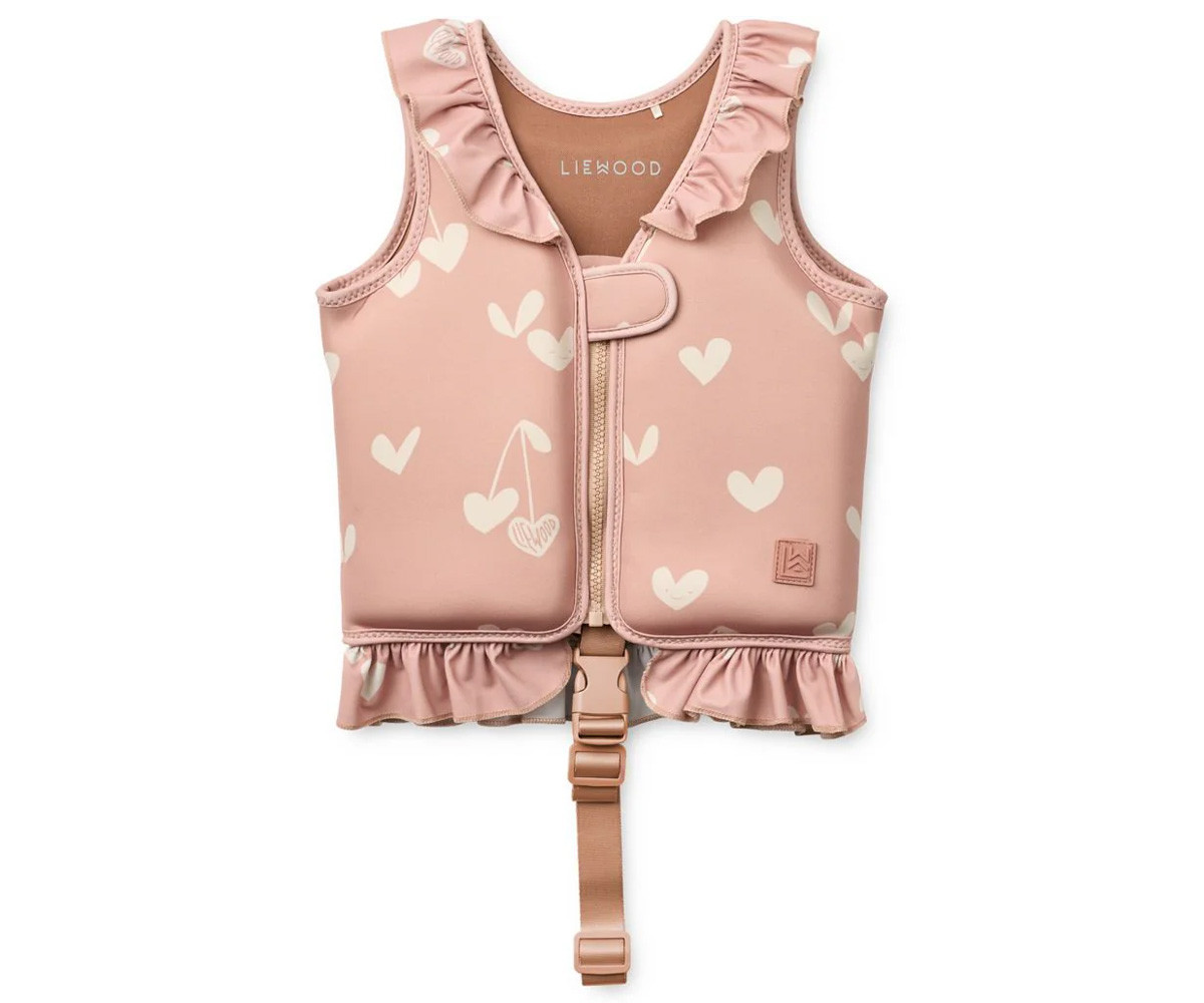 Dove  Swim Vest w Frill Sweethearts / Pale tuscany