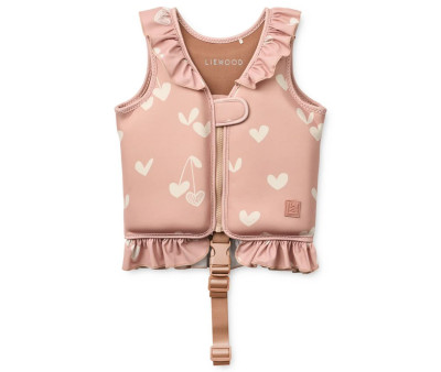 Dove  Swim Vest w Frill Sweethearts / Pale tuscany