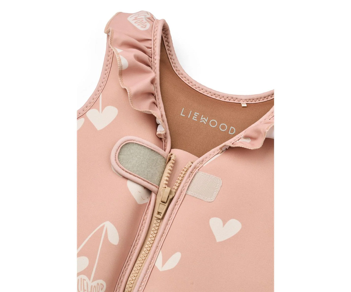 Dove  Swim Vest w Frill Sweethearts / Pale tuscany