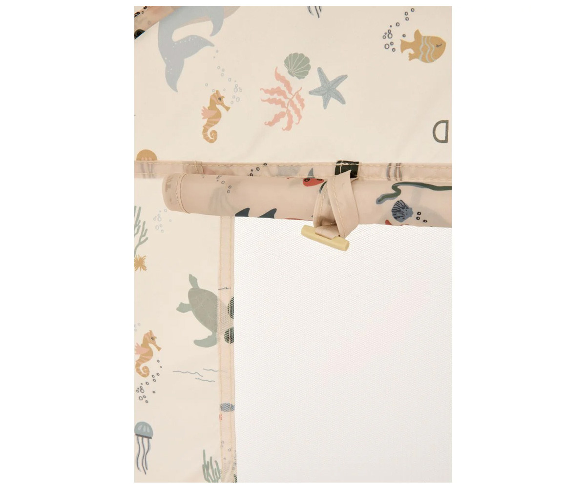 Tienda de Playa Pop Up con Piscina Plegable Everett Sea Creature/Sandy