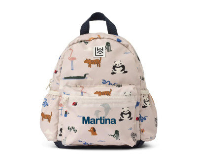 Zaino Asilo Andreas Around the World Sandy Personalizzabile