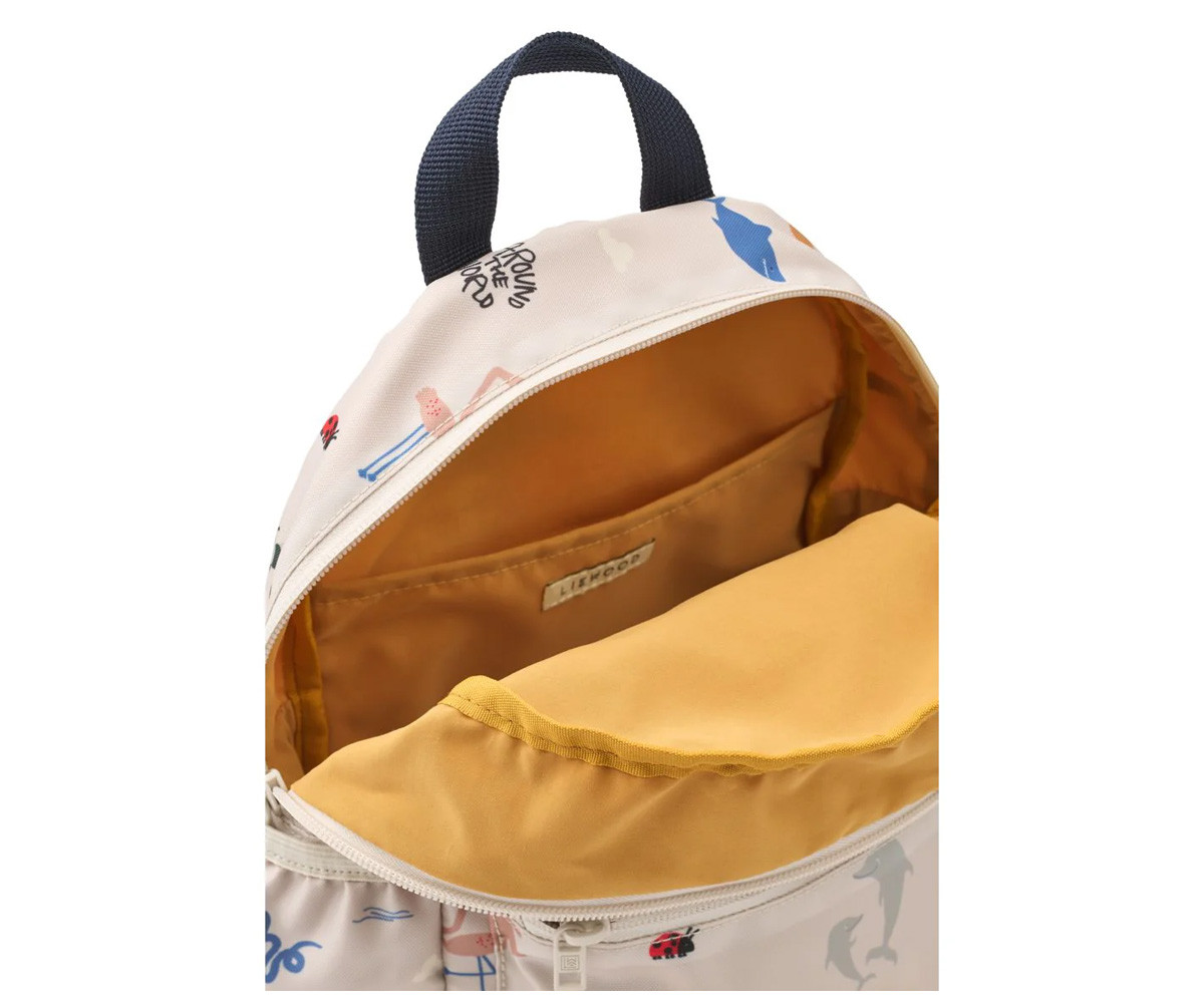 Zaino Asilo Andreas Around the World Sandy Personalizzabile