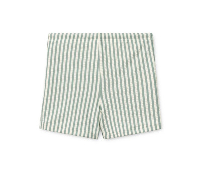 Bañador Short Otto Seersucker Stripe Peppermint/Creme de la Creme