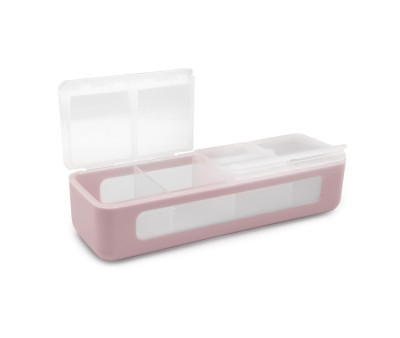 Caja Snackle 4 Compartimentos Pink