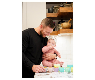 Set 6 Porta Alimenti Bebè Snap & Go Pods Multicolor 60ml