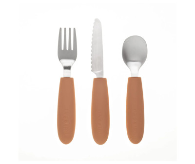 Set de Cubiertos Kiddikutter Peach Fuzz