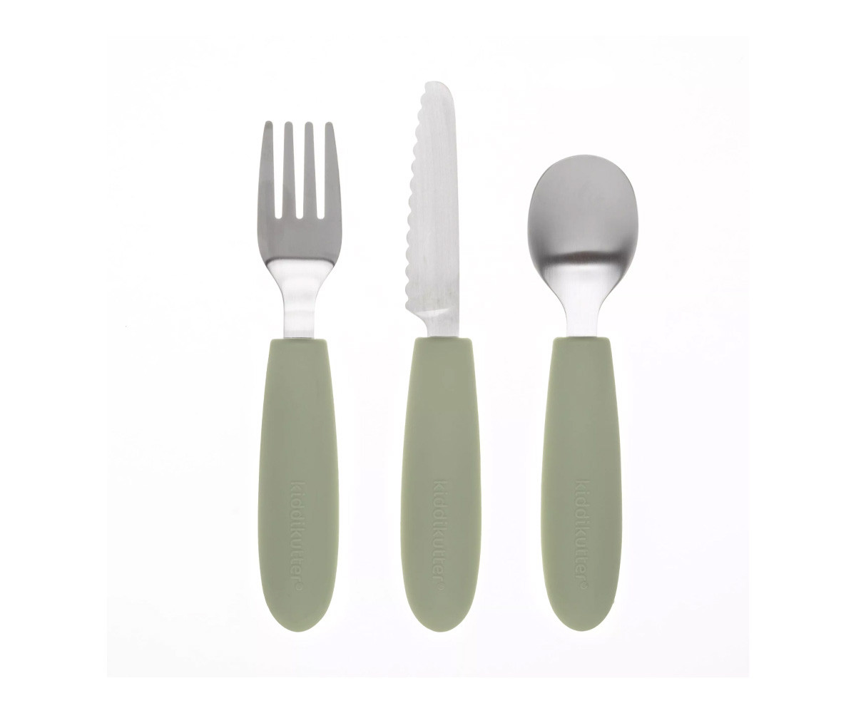 Set Posate Kiddikutter Sage