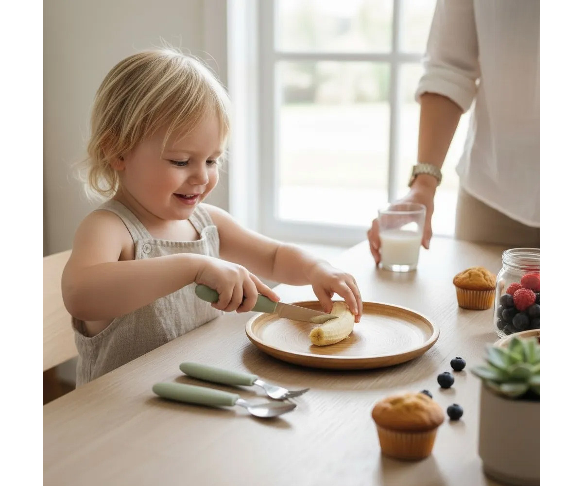 Set Posate Kiddikutter Sage