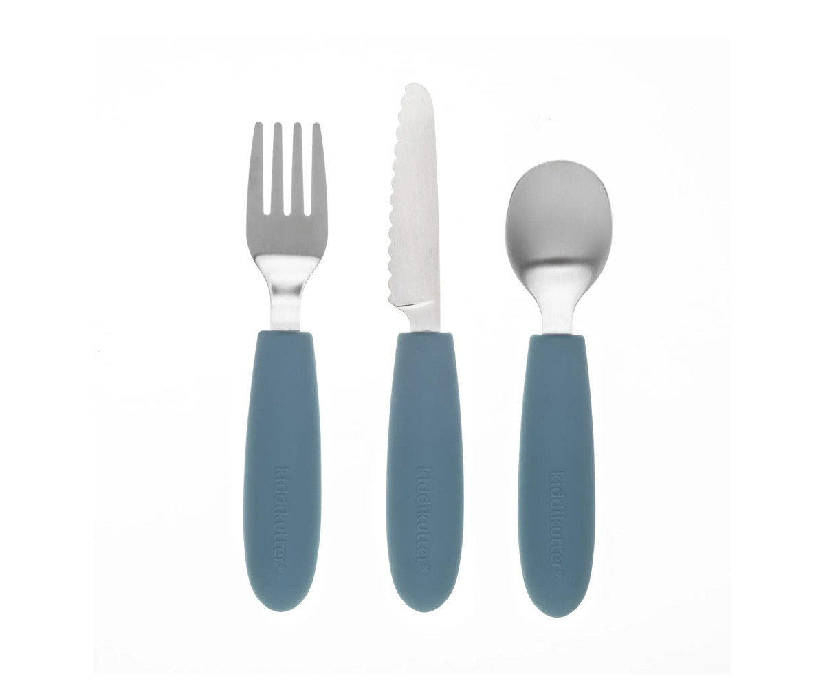 Set Posate Kiddikutter Sky Blue