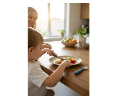 Set Posate Kiddikutter Sky Blue