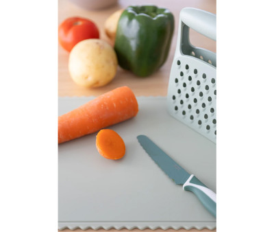 Tabla de Corte de Silicona Antideslizante Kiddikutter Sage