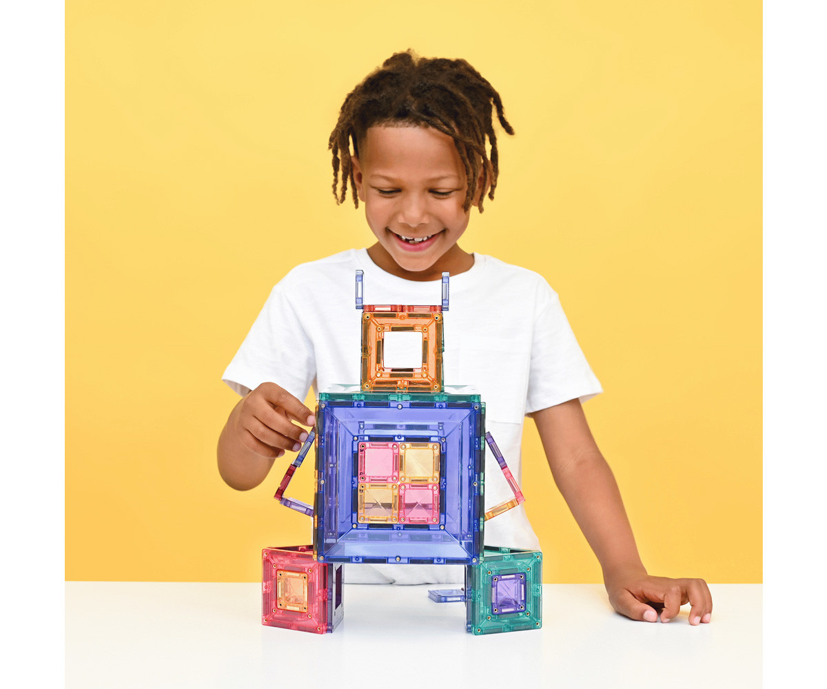 Construcción Connetix Pastel Portal 48 piezas