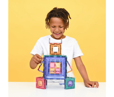 Construcción Connetix Pastel Portal 48 piezas