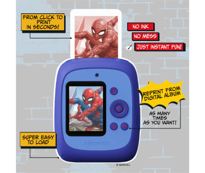 Fotocamera Stampa Istantanea Kiimento Spiderman