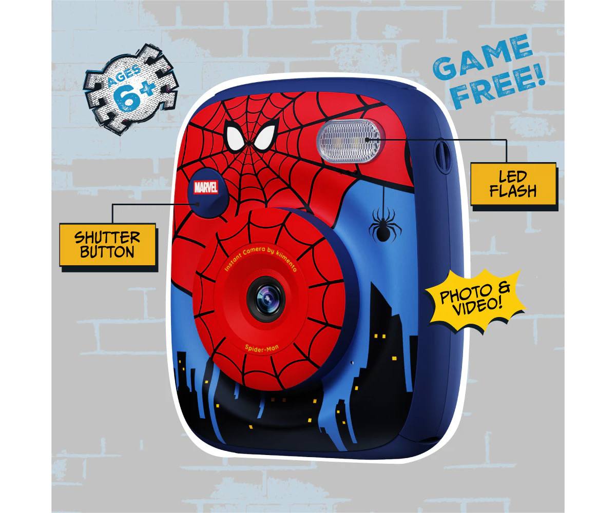 Fotocamera Stampa Istantanea Kiimento Spiderman
