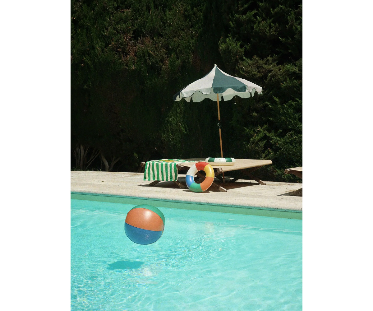 Flotador Junior Ring Green Stripe