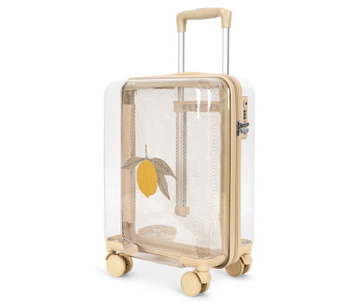 Maleta de Viaje Transparente Lemon