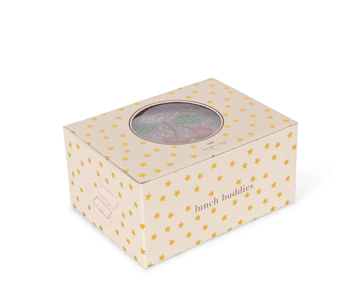Caja de Almuerzo Cherry Glitter