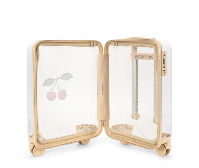 Maleta de Viaje Transparente Cherry