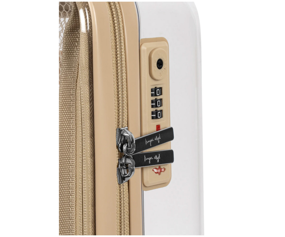 Maleta de Viaje Transparente Cherry