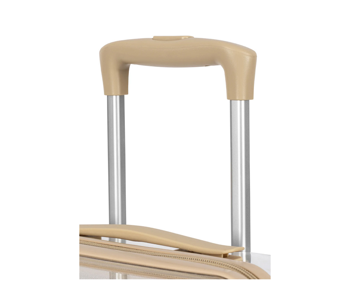 Maleta de Viaje Transparente Cherry