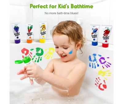 Secchiello Pittura a Dita 12 Colori