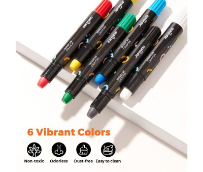 Window Crayons per Vetro, Piastrelle e Carta 6 colori