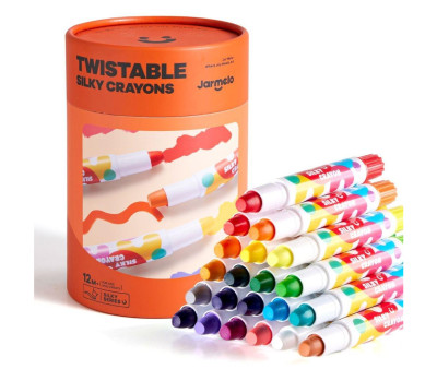 24 Twistable Silky Crayons Lavabili