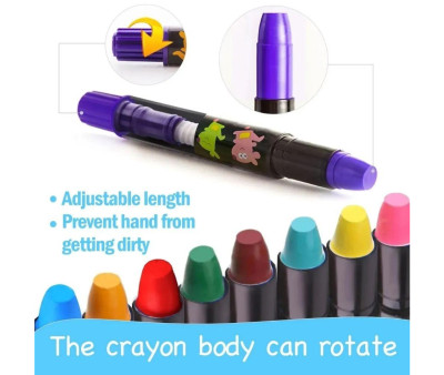 24 Twistable Silky Crayons Lavabili
