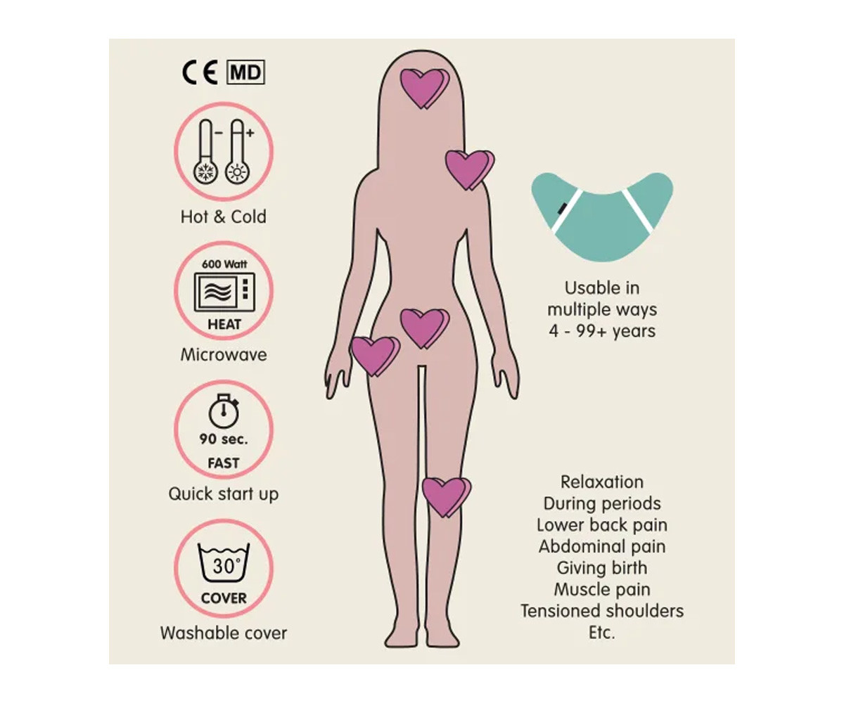 Cuscino Termico Lexie Pale Green