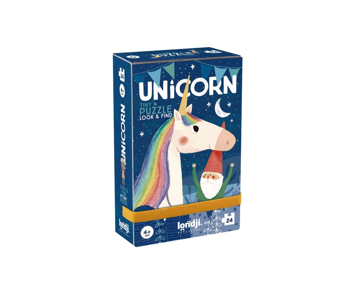 Tiny Puzzle Look & Find Unicorn