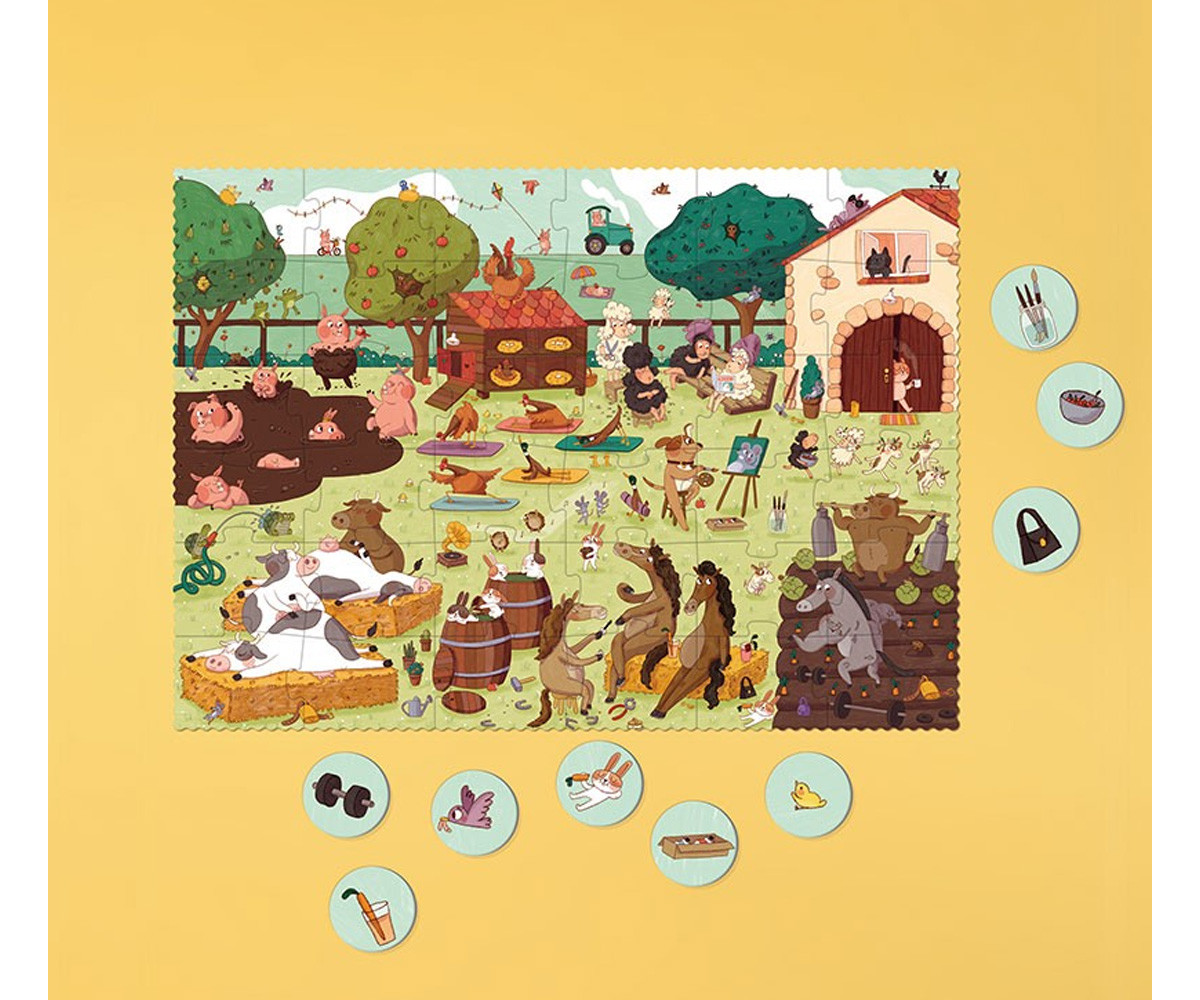 Puzzle Osservazione FARMTASTIC