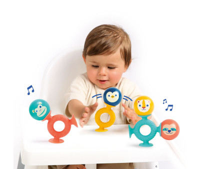 Pelotas Sonoras con Ventosas Smack Pop