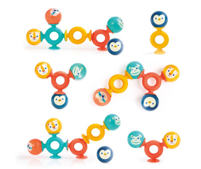 Pelotas Sonoras con Ventosas Smack Pop