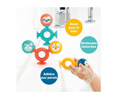 Pelotas Sonoras con Ventosas Smack Pop