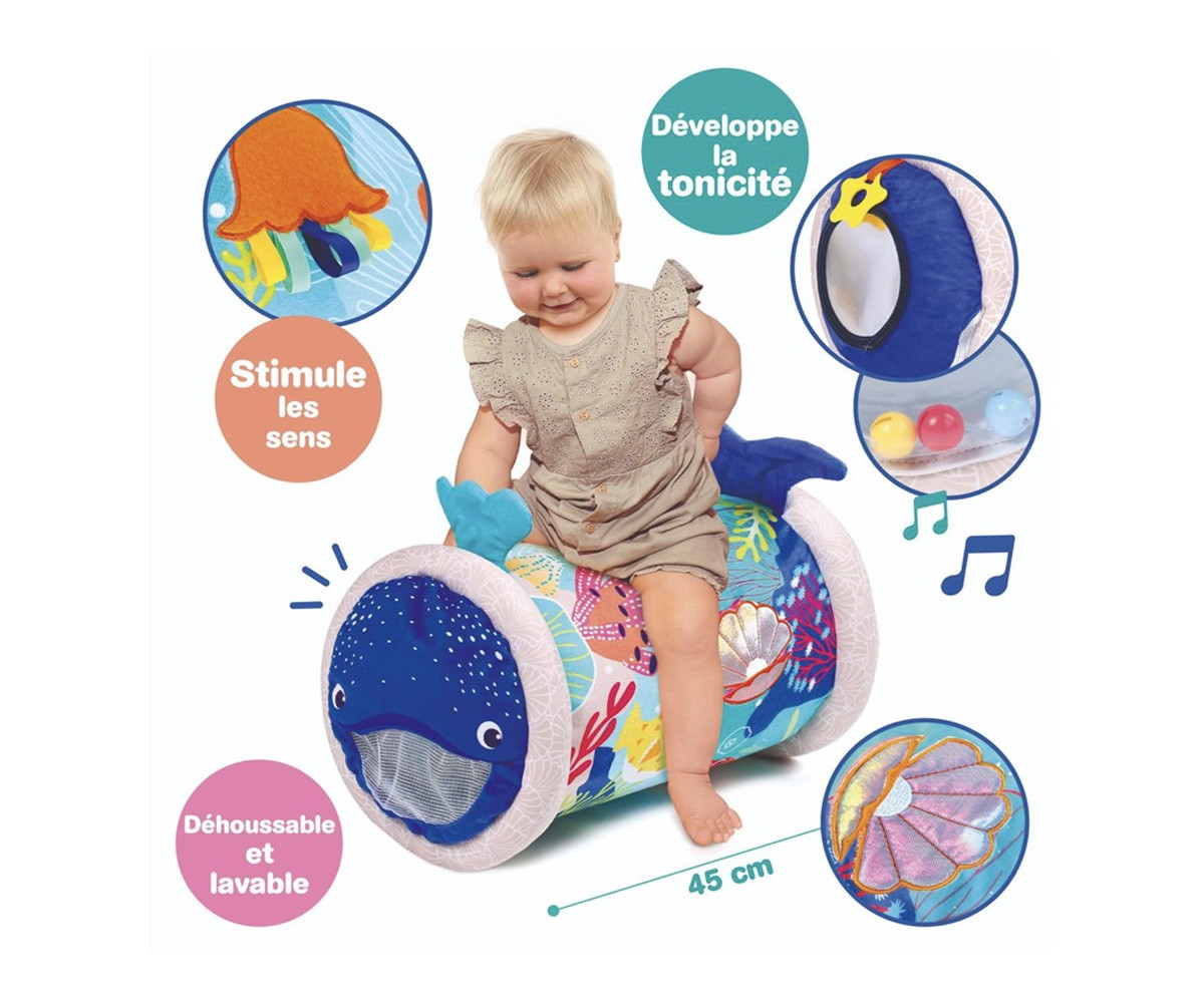 Rollo Sensorial Hinchable de Tela Ballena