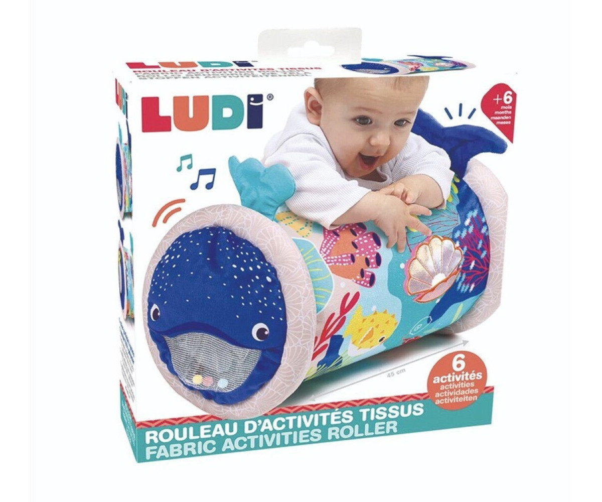 Rollo Sensorial Hinchable de Tela Ballena