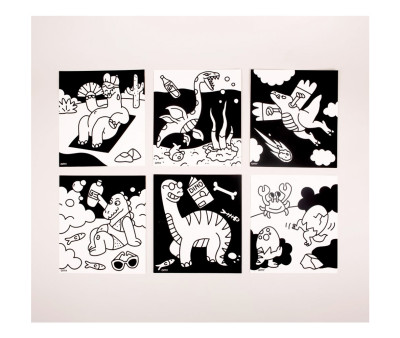 Lámina de Terciopelo Dinos