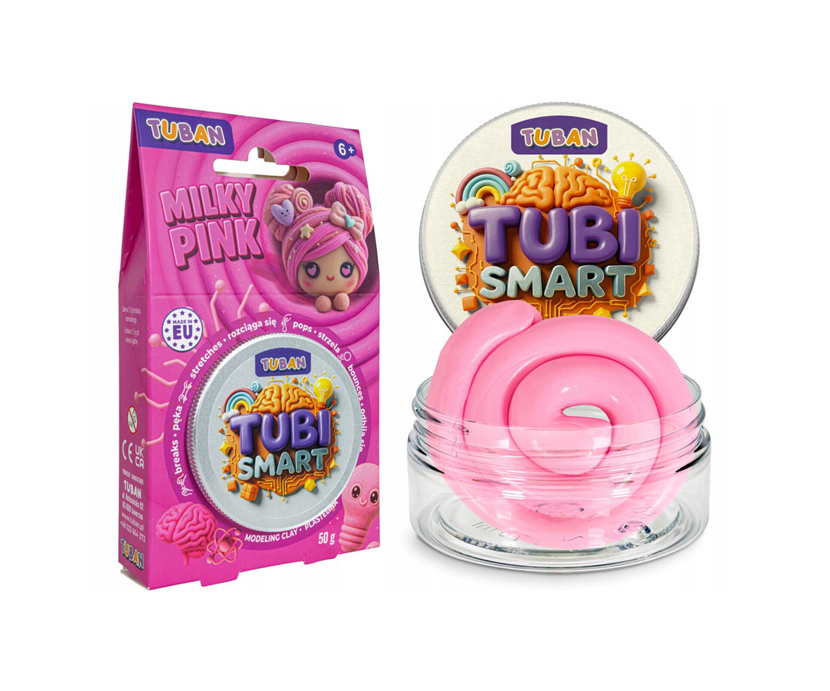 Plastilina Tubi Smart Milky Pink