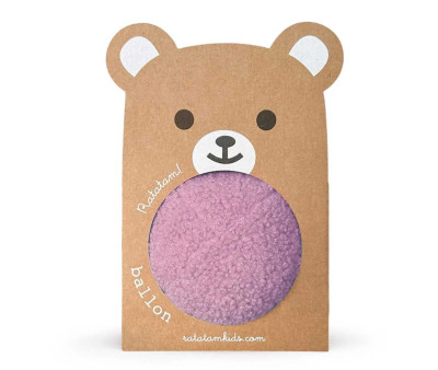 Palla di Peluche Rosa 12 cm