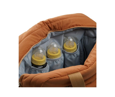 Borsa Passeggino Pluméa con Fasciatoio Ochre