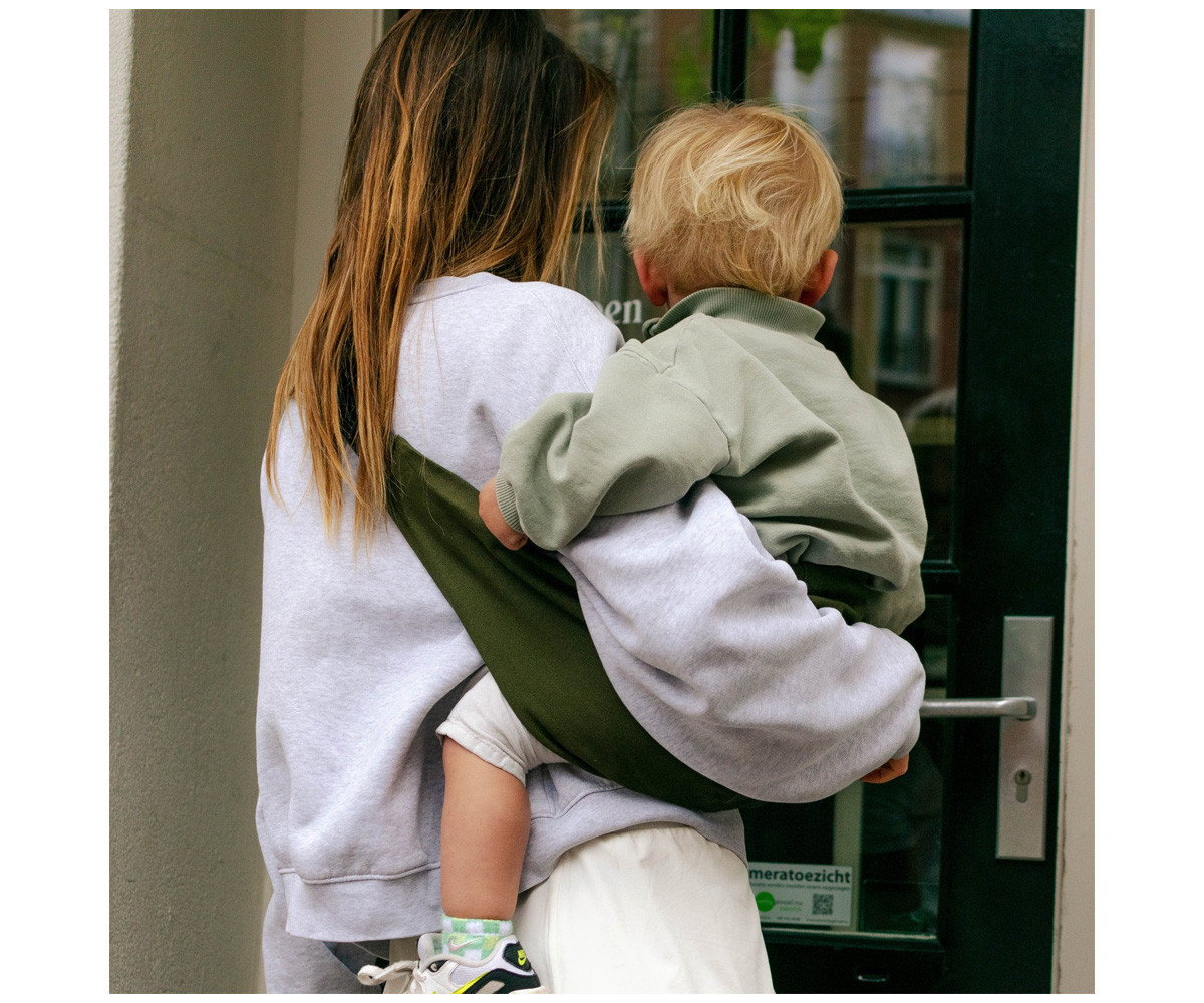 Portabebés Bandolera Wildride Army Green