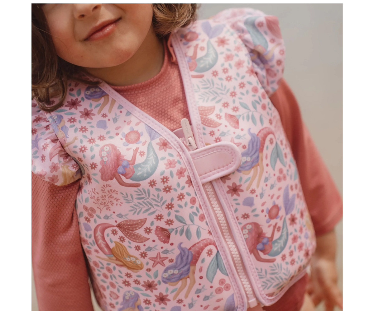 Chaleco Flotador Mermaid 2-3 Años