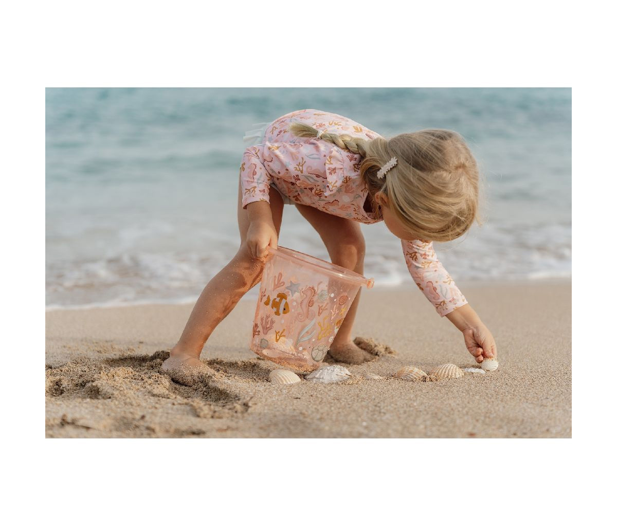 Cubo de Playa Ocean Dreams Pink