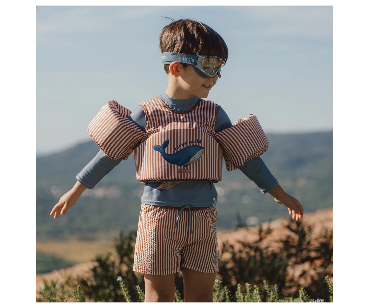 Chaleco con Manguitos Ocean World Brown