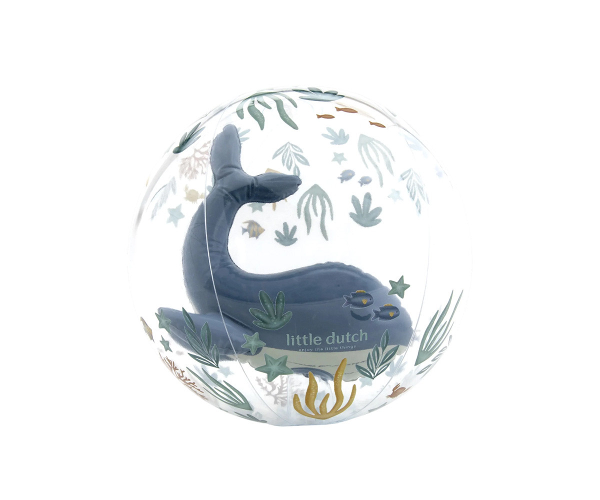 Pelota de Playa 3D Ocean World Blue