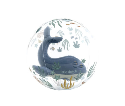 Pelota de Playa 3D Ocean World Blue